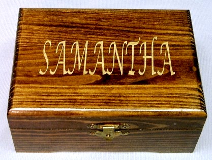 Wood Keepsake Box